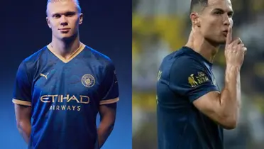 Haaland e Cristiano Ronaldo