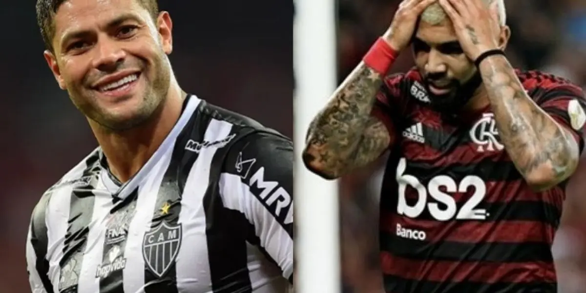 Hulk e Gabigol trocaram farpas na internet nos últimos dias
