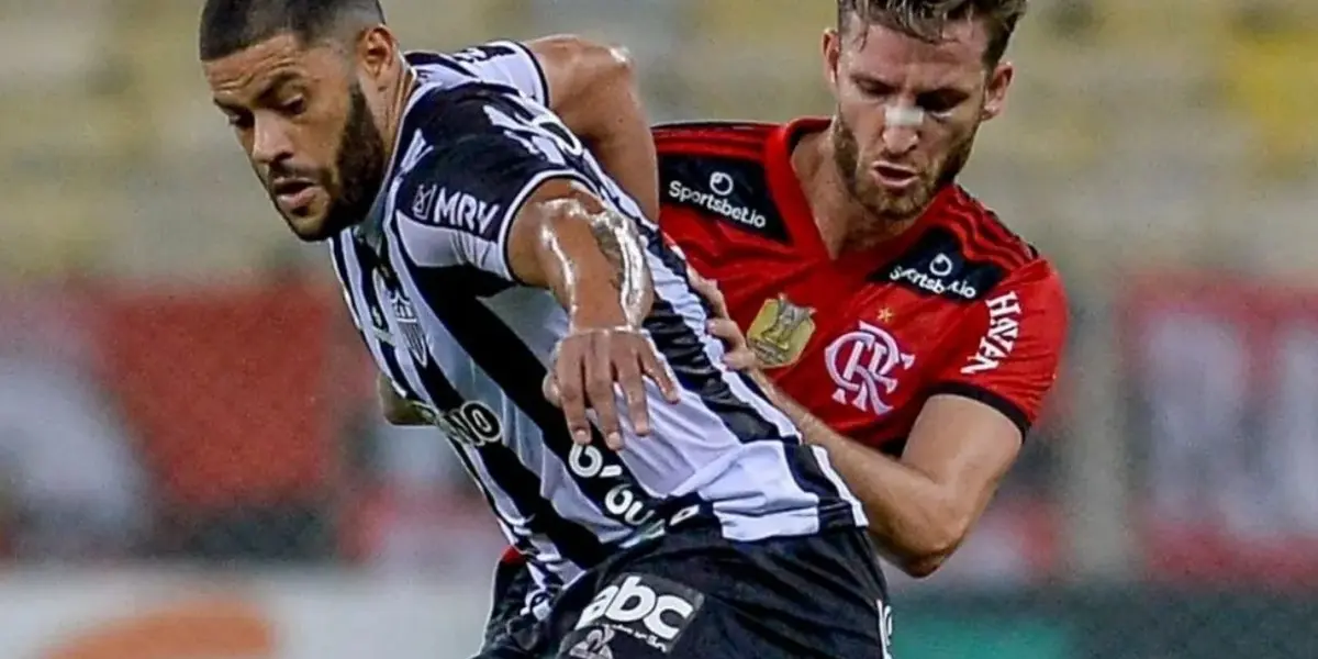 Hulk e Léo Pereira se estranharam após “jogo do ano” pelo Campeonato Brasileiro entre Flamengo e Atlético-MG