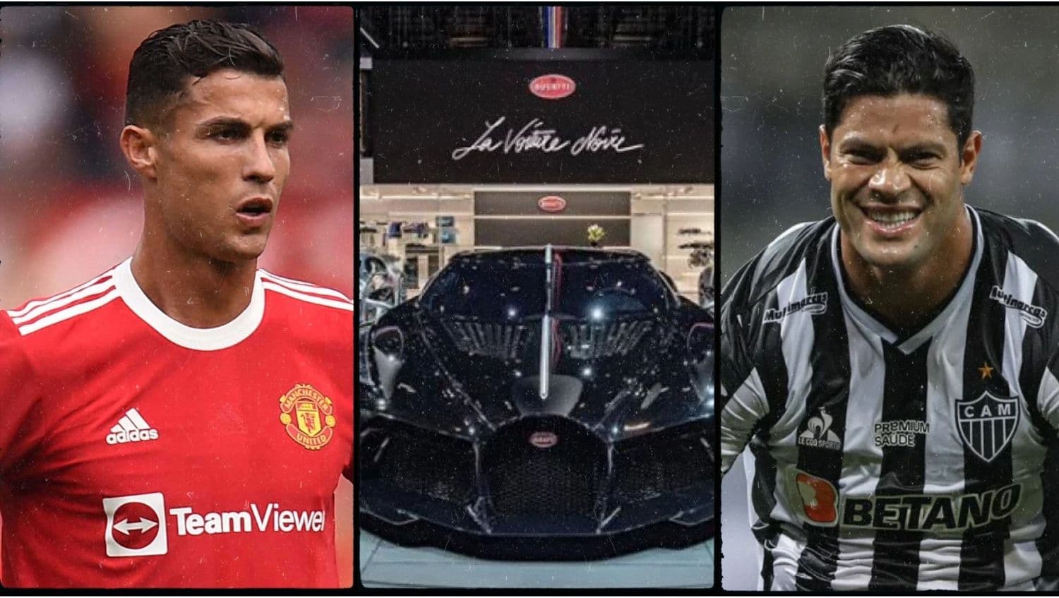 Hulk mostrou a luxuosa coleção de carros que tem em sua garagem e fez extravagâncias como Cristiano Ronaldo
