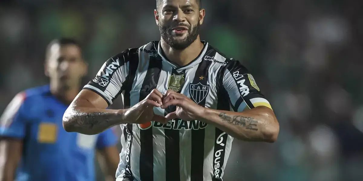 Ídolo e ex-jogador do Galo enviou mensagem à Hulk após jogo do último sábado