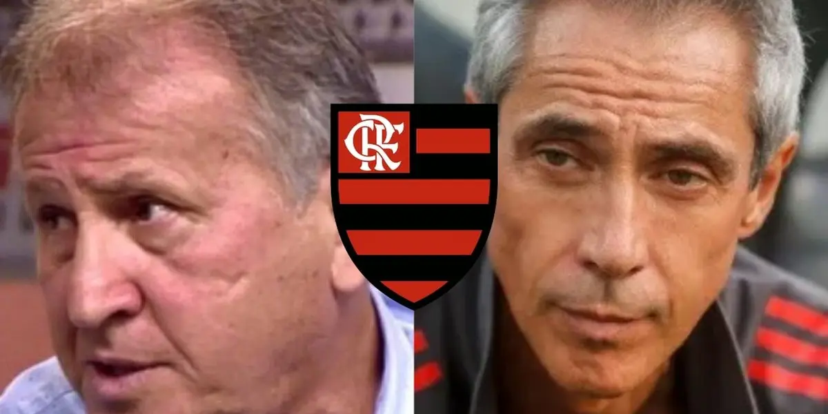 Ídolo histórico do Flamengo não poupou o treinador de críticas