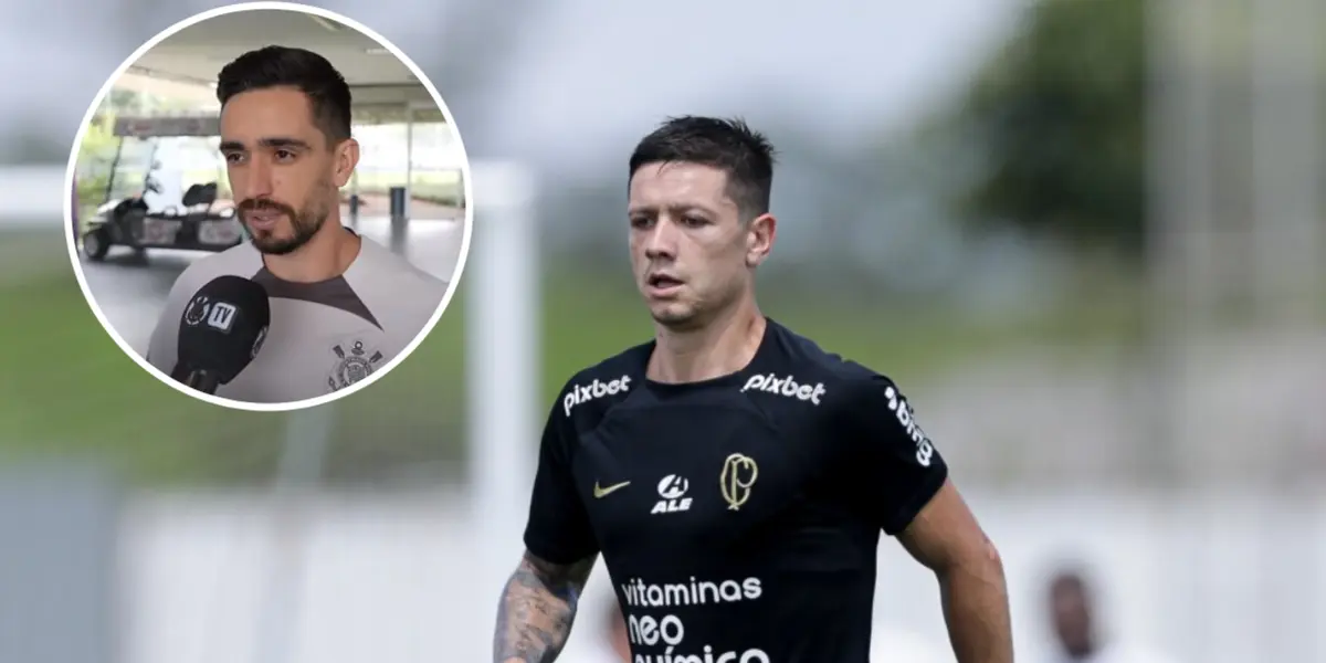 Igor Coronado e Rodrigo Garro no Corinthians