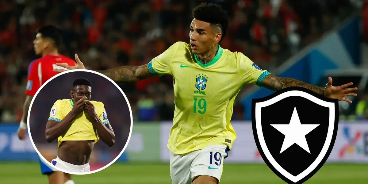 Igor Jesus - Luiz Henrique (Foto: Seleção Brasileira)