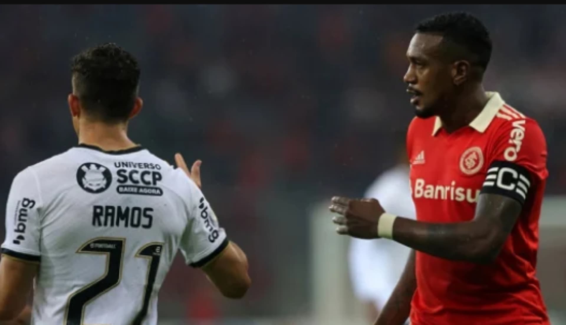 Incidente ocorreu no jogo entre Corinthians e Internacional