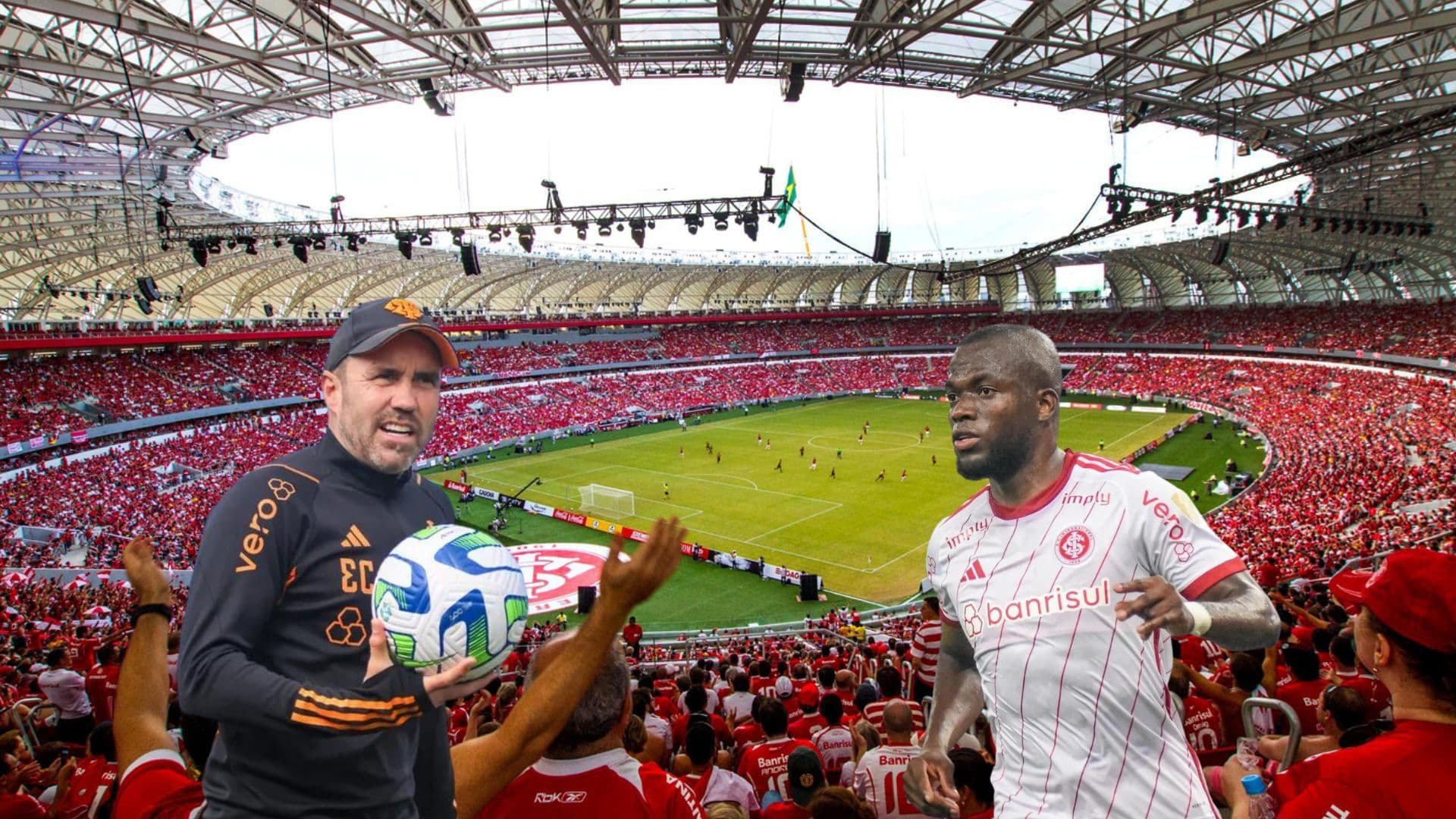 Internacional jogou mal o confronto contra o lanterna do Brasileirão