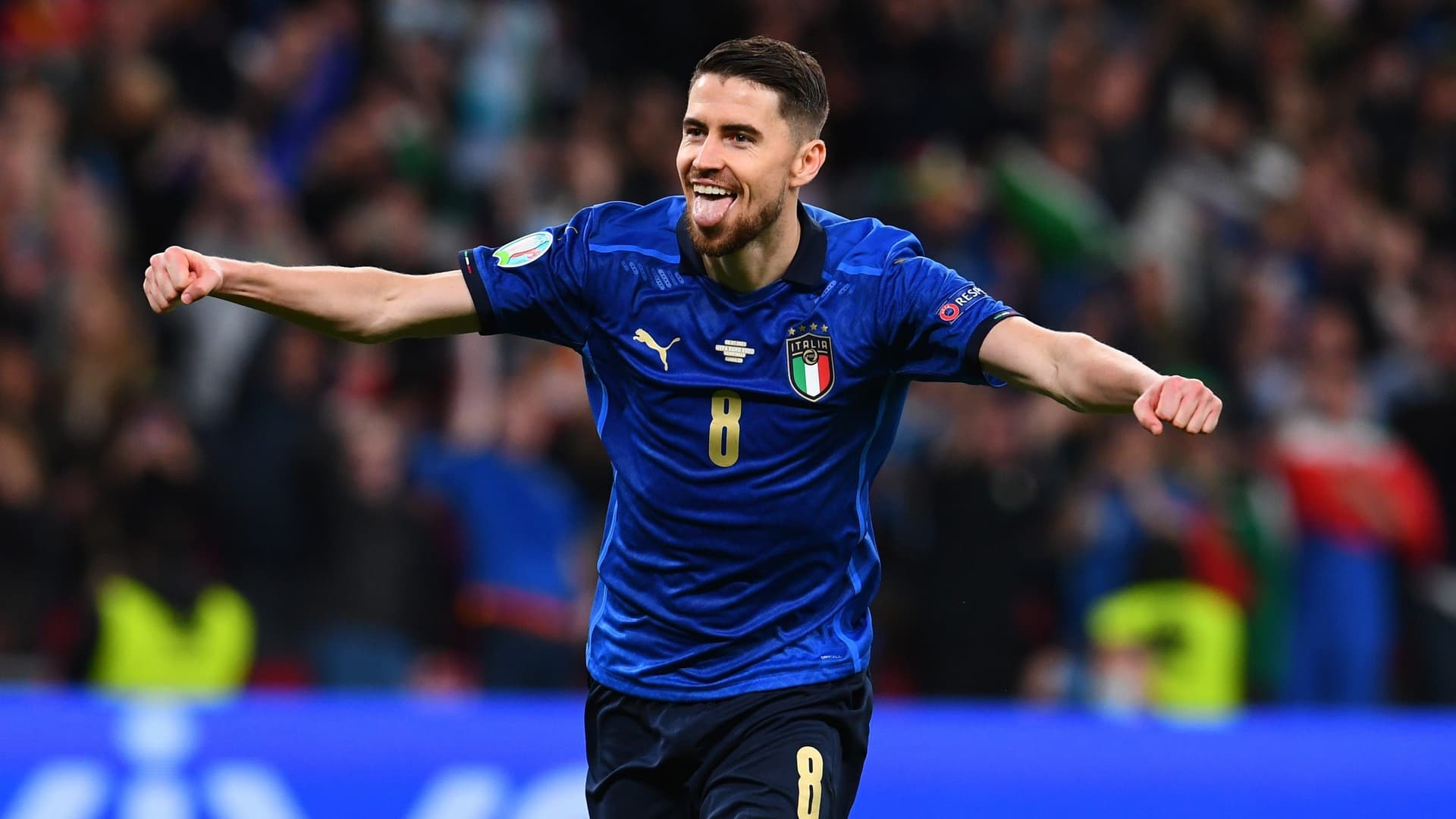 Itália e Inglaterra se enfrentam nesta quinta-feira, às 16h45. Jorginho, brasileiro naturalizado italiano será titular
