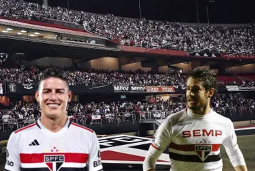 James está recebendo elogios dos torcedores, enquanto Alexandre Pato não vive boa fase