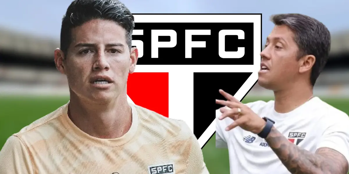 James Rodríguez decide não viajar com o São Paulo para Supercopa do Brasil