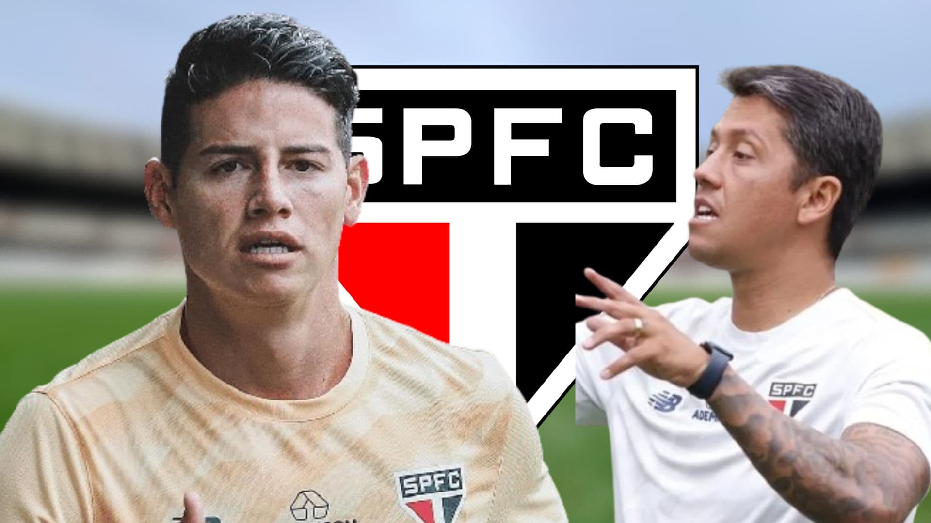 James Rodríguez decide não viajar com o São Paulo para Supercopa do Brasil