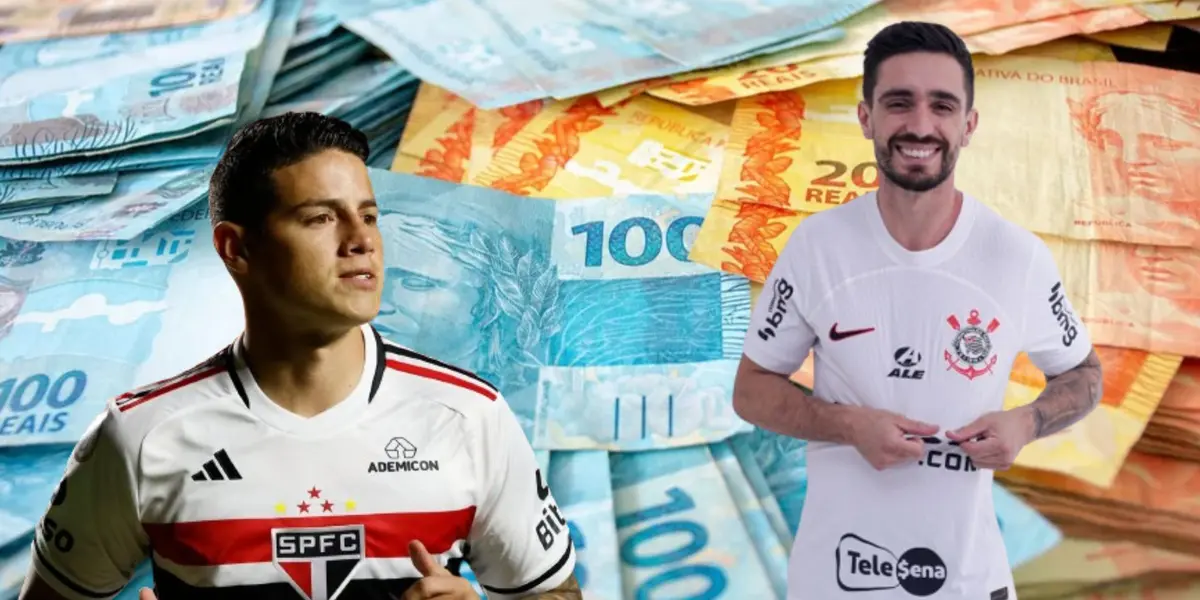 James Rodríguez e Igor Coronado