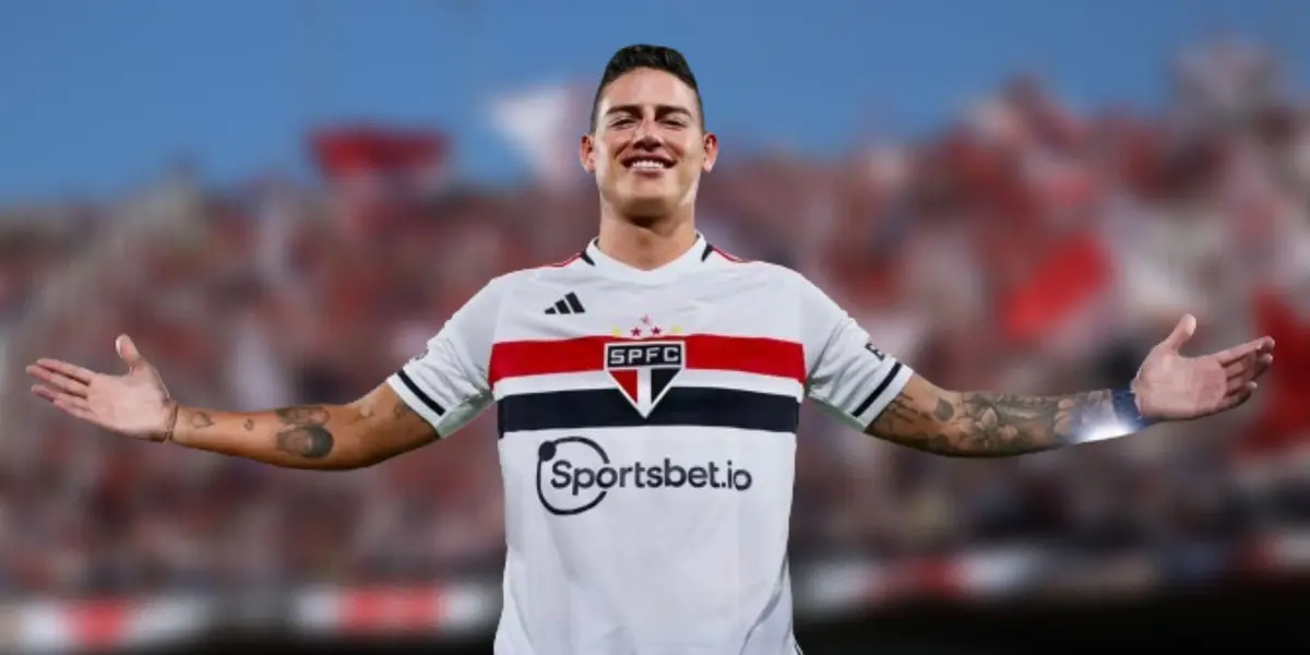 James Rodríguez fica no São Paulo