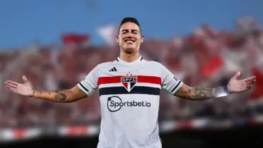 James Rodríguez fica no São Paulo