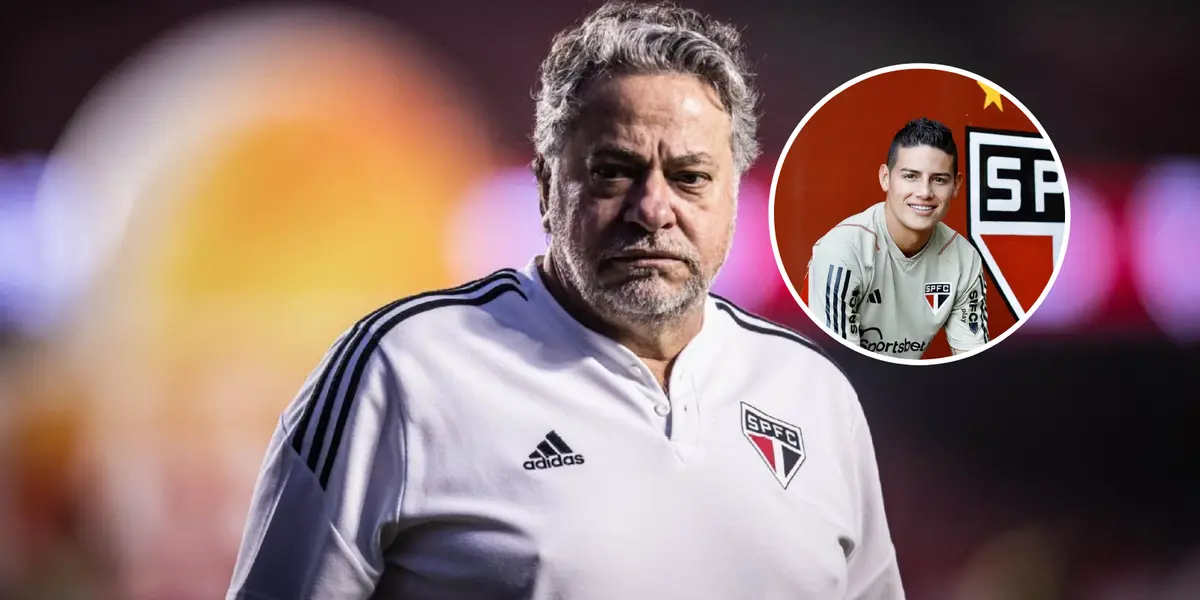 James Rodríguez no São Paulo