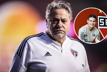 James Rodríguez no São Paulo