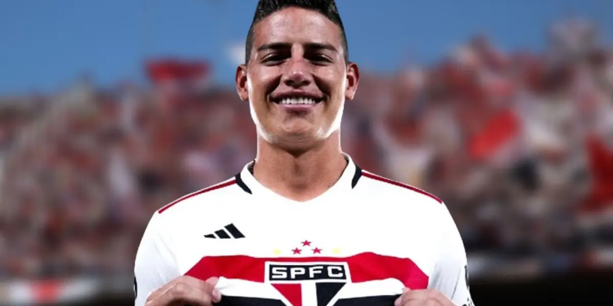 James Rodríguez no São Paulo