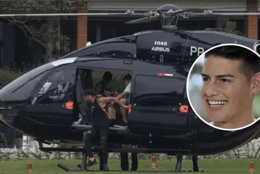 James Rodríguez tem carro milionário em sua garagem