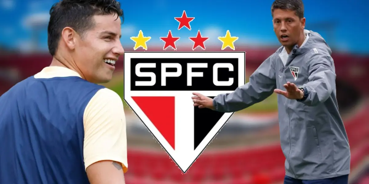 James Rodríguez vai ser inscrito no Campeonato Paulista