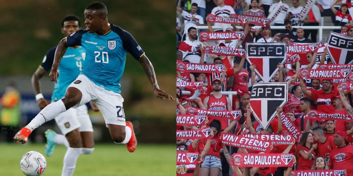 Jhegson Méndez, meio-campista equatoriano, tem sido uma peça importante para o São Paulo Futebol Clube nas últimas temporadas