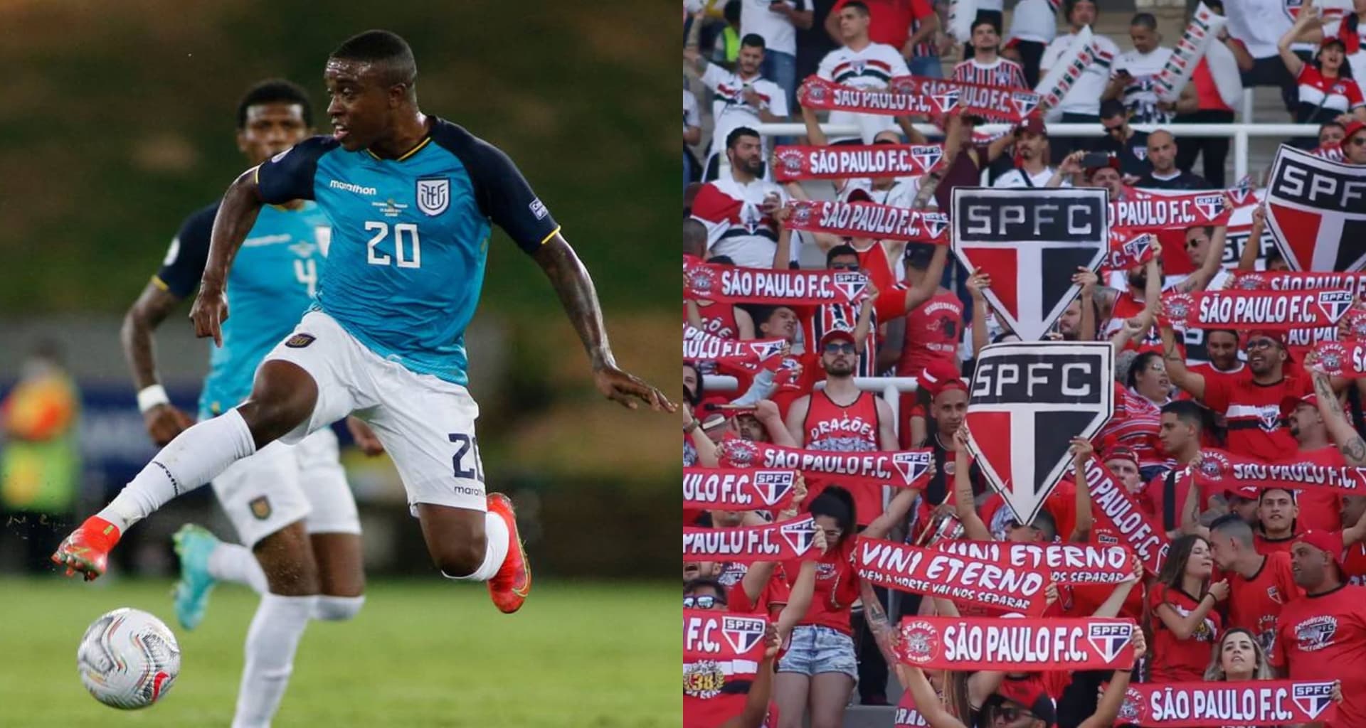 Jhegson Méndez, meio-campista equatoriano, tem sido uma peça importante para o São Paulo Futebol Clube nas últimas temporadas
