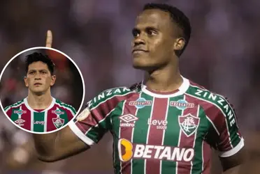 Jhon Arias recebeu prêmio pela excelente temporada no Fluminense