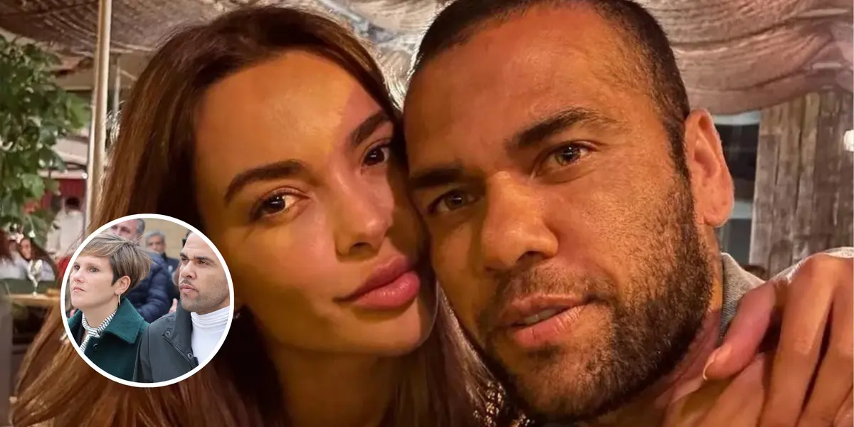 Joana Sanz e Daniel Alves