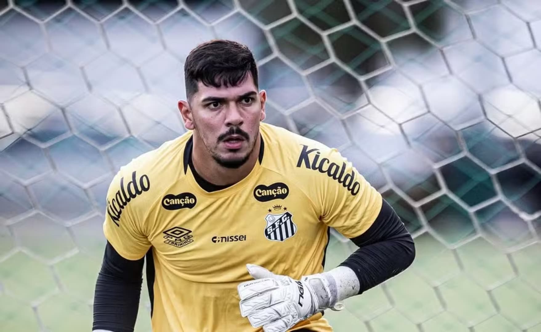 João Paulo em treino do Santos — Foto: Raul Baretta/ Santos FC
