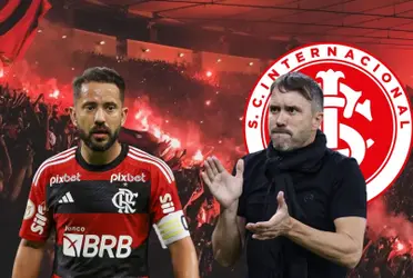 Jogador ainda não definiu sua renovação com o Flamengo
