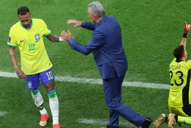 Jogador brasileiro ficou muito abalado após derrota para a Croácia nos pênaltis