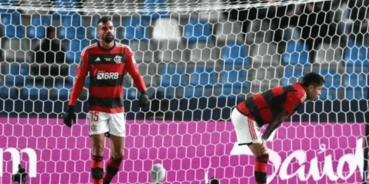 Jogador cometeu erro que custou caro ao Mengão na altitude de Quito