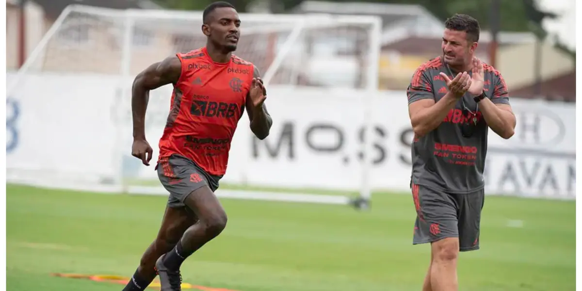 Jogador defendeu o rubro-negro entre 2017 e 2023.