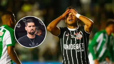 Jogador do Corinthians lamenta resultado