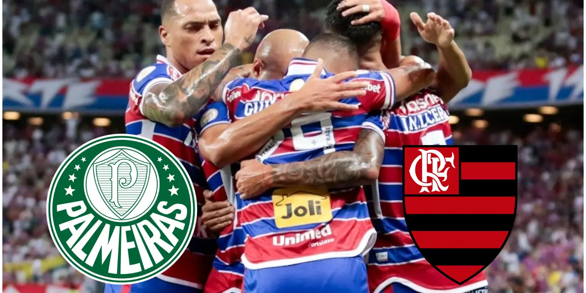 Jogador do Fortaleza tem sido disputado por Palmeiras e Flamengo