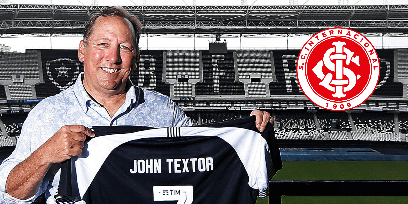 Jogador do Internacional negócia com o Botafogo e pode reforçar o time carioca