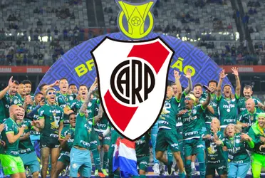 Jogador do Palmeiras está sendo alvo de interesse do River Plate