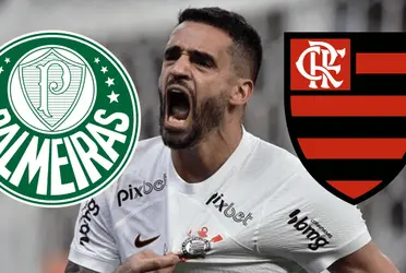Ex-Palmeiras, brilhou no Flamengo e será o substituo de Renato Augusto no Corinthians