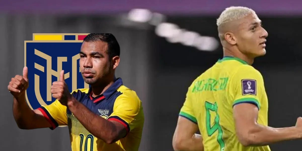 Jogador equatoriano tem sido alvo de críticas no Equador
