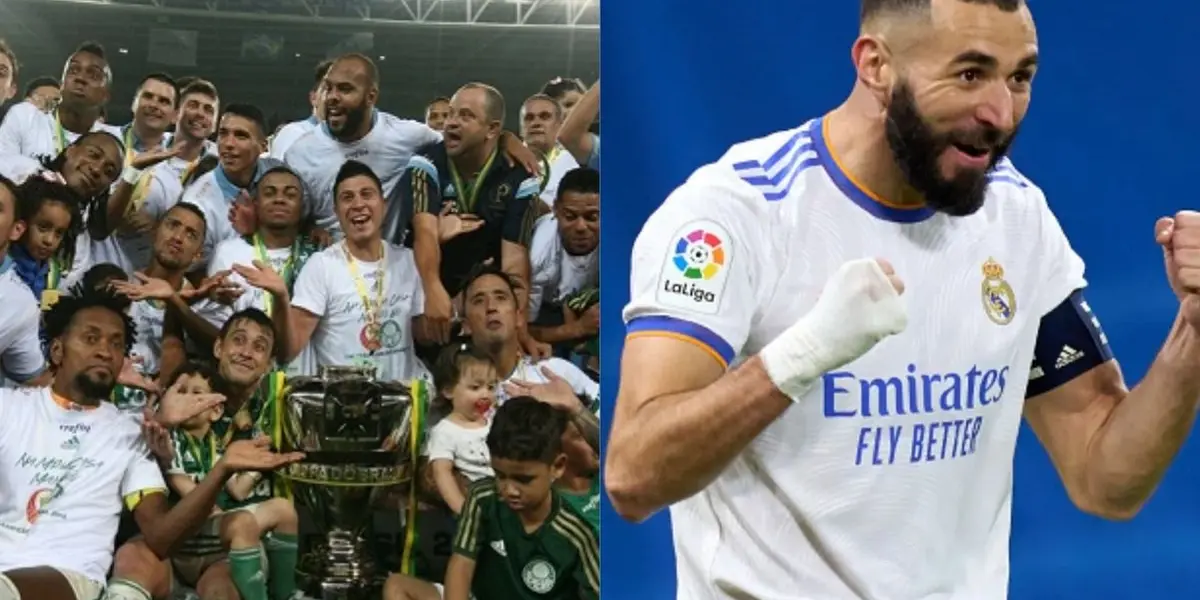 Jogador era comparado à Benzema nos tempos de Palmeiras