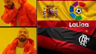 Jogador esnobou ir para a La Liga para ser campeão com o Flamengo