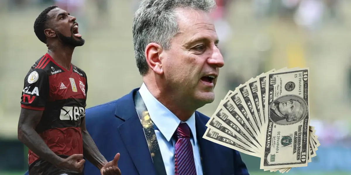 Jogador está deixando o Olympique Marselha, da França, para retornar ao Mengão em 2023