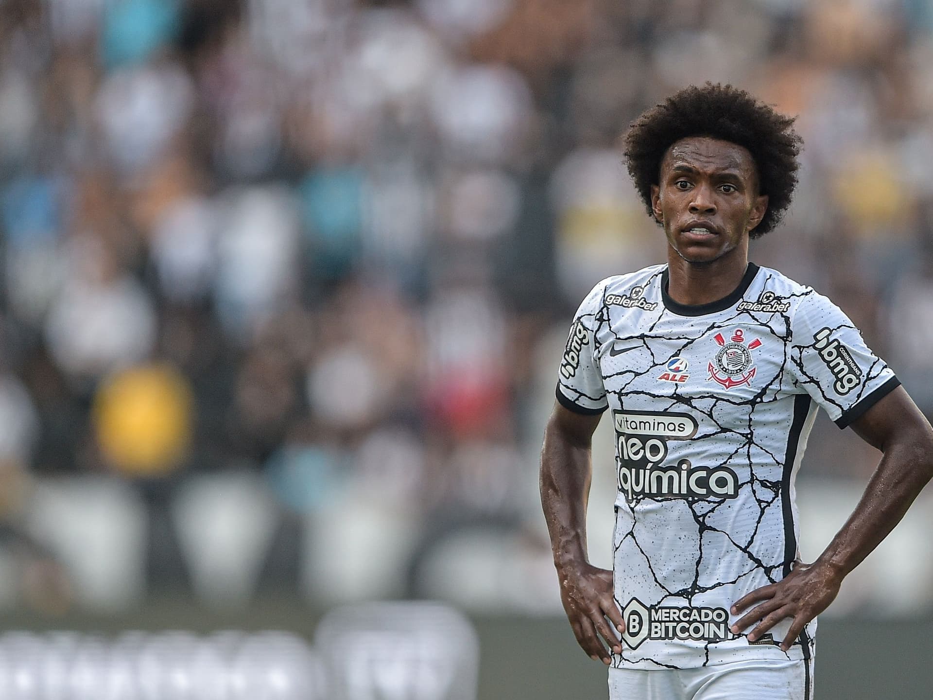 Jogador falou com a imprensa após o empate