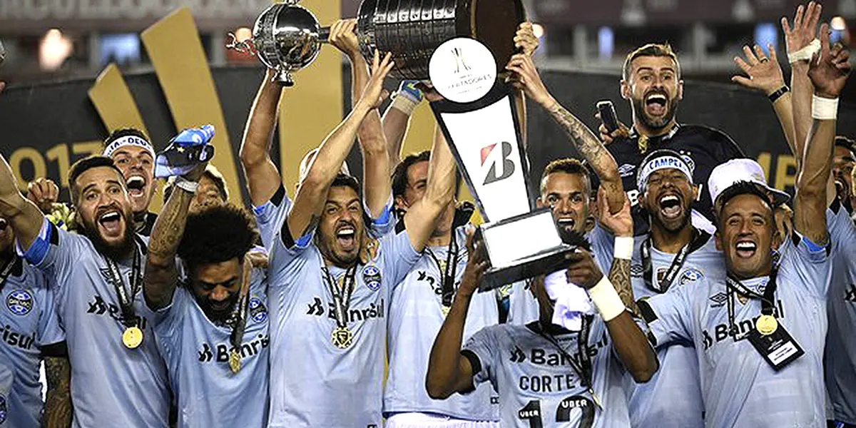 Jogador foi campeão da Libertadores em 2017