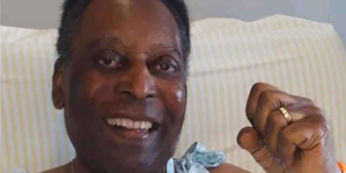 Jogador foi muito próximo do Rei do Futebol