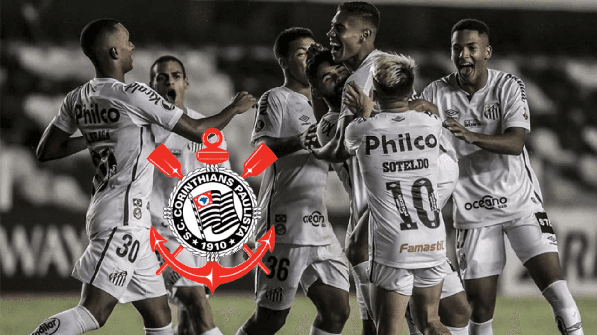 Jogador foi revelado pelo Santos e hoje é alvo do Timão para 2025