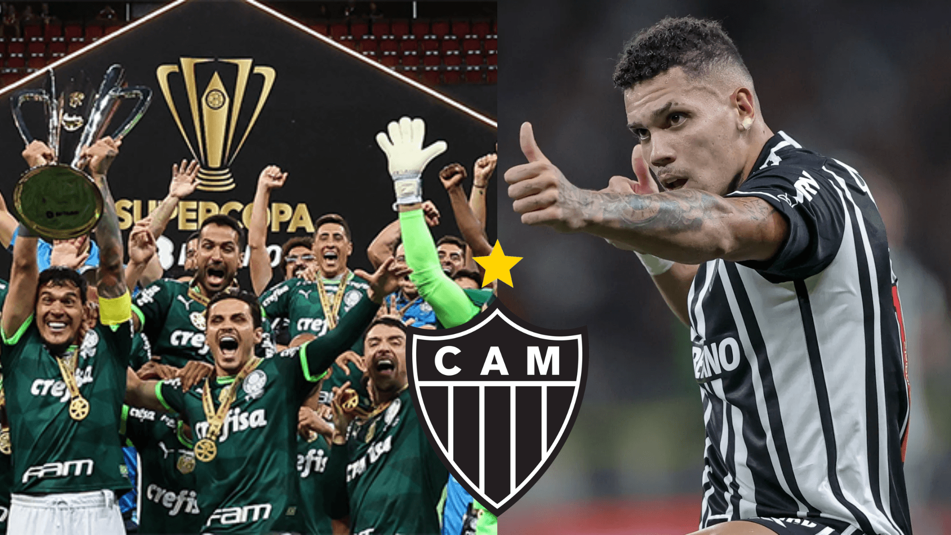 Jogador foi revelado pelo Verdão, onde conquistou três brasileiros