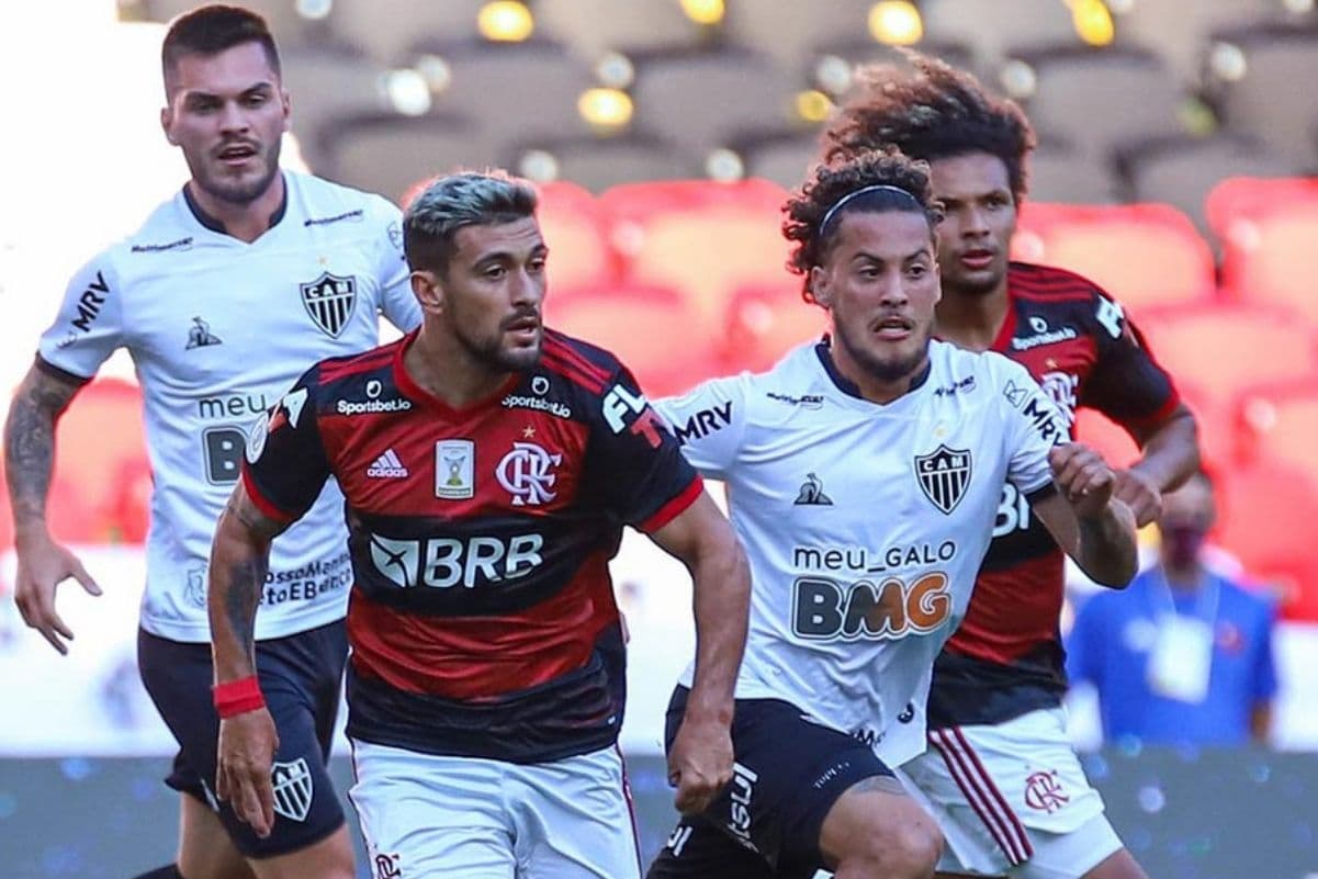 Jogador já postou vídeo comemorando título de rival do Atlético Mineiro