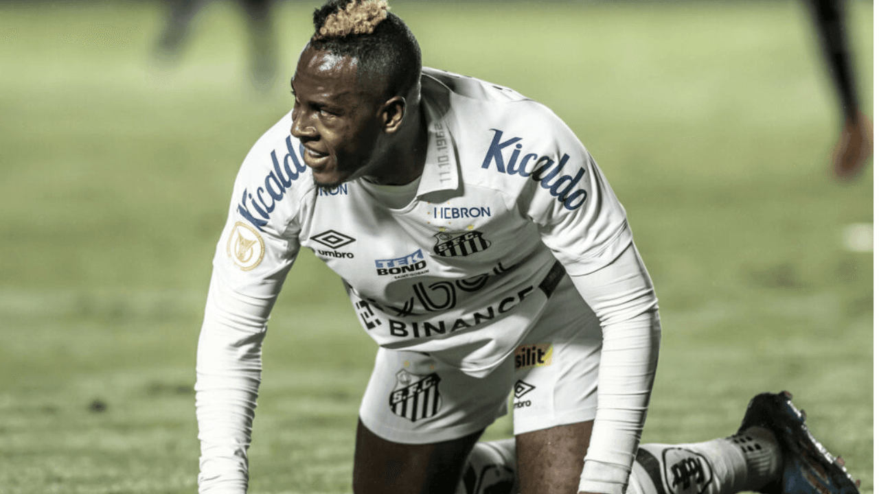 Jogador não rendeu o esperado com a camisa do Santos