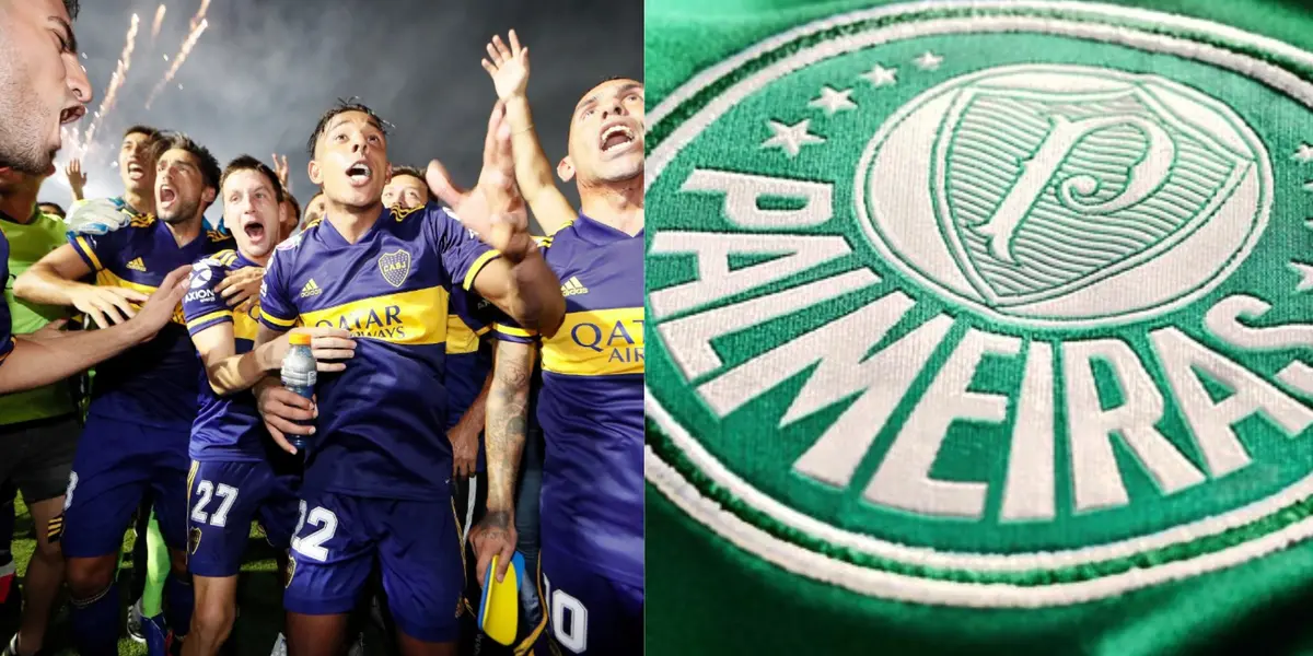 Jogador pode trocar o Boca Juniors pelo Palmeiras em 2025