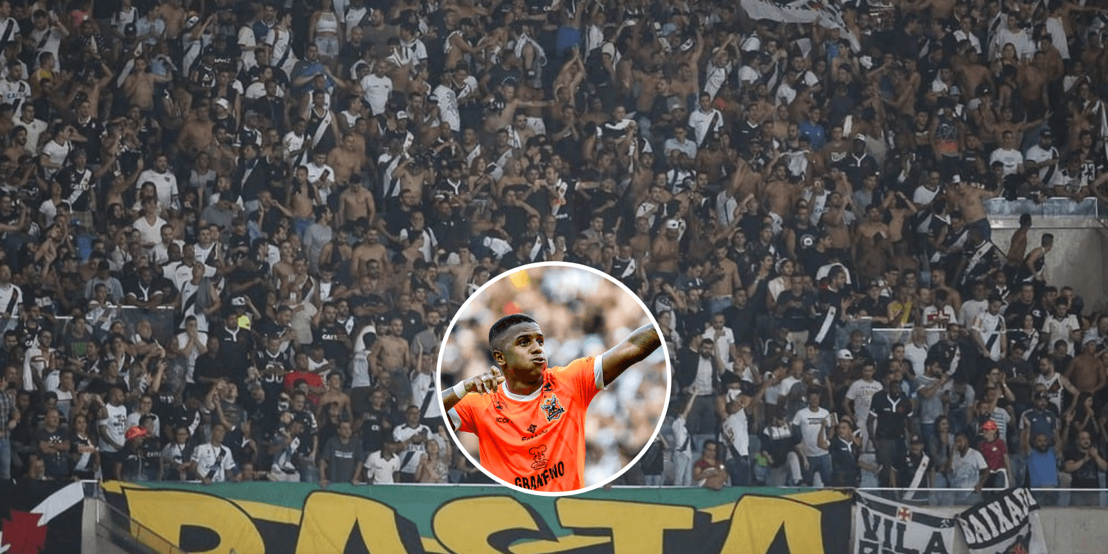 Jogador que é formado na base do Vasco deixa a torcida do Vasco irritada