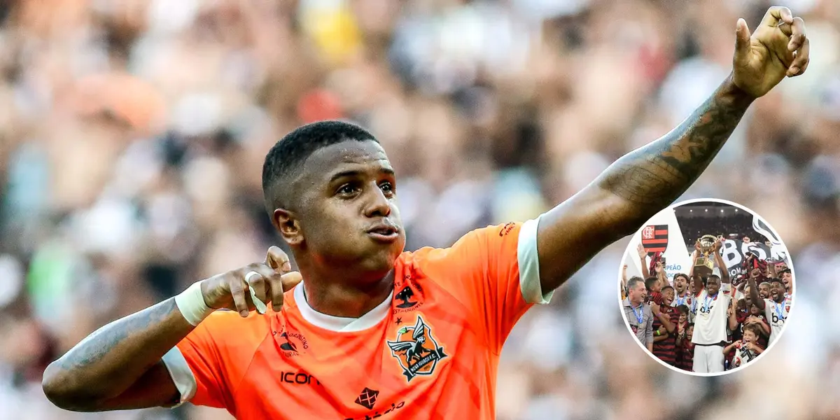 Jogador que marcou o gol que eliminou o Vasco traz boas lembranças a torcida do Flamengo